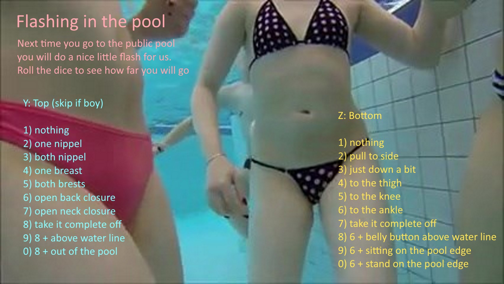 Pool flash fan pictures