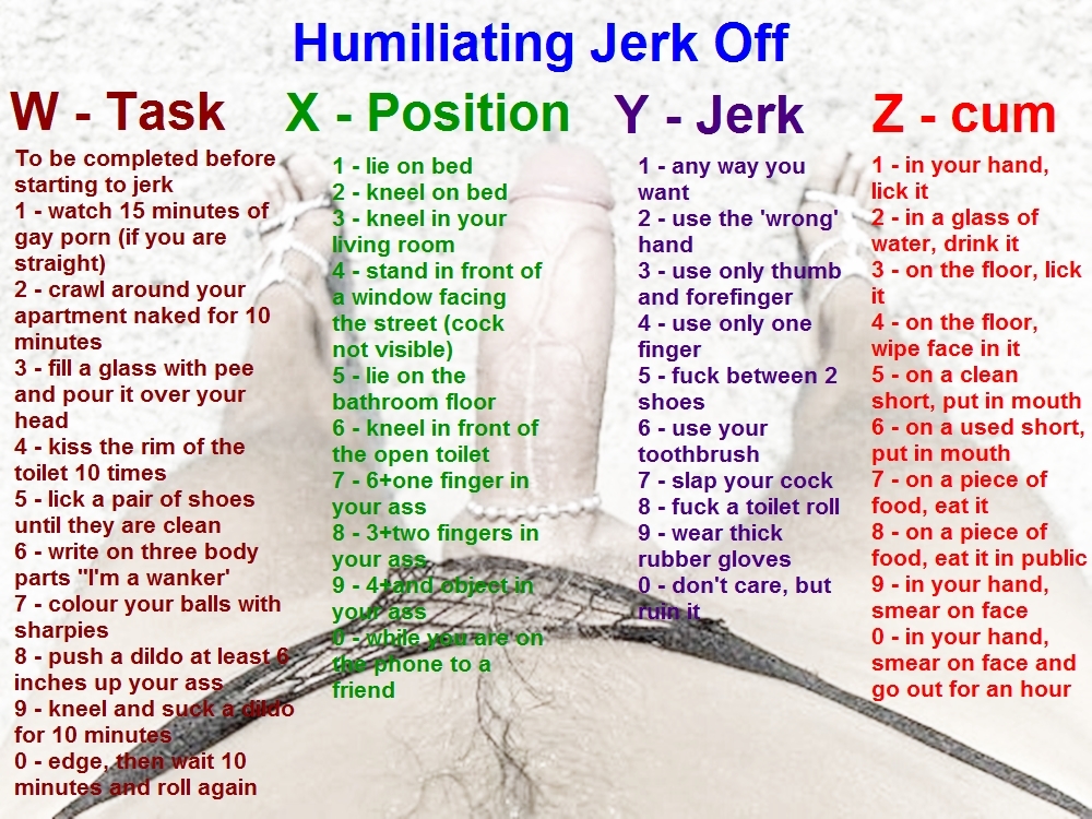 Watching jerk humiliation preview compilation
