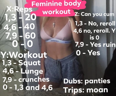 feminine workout