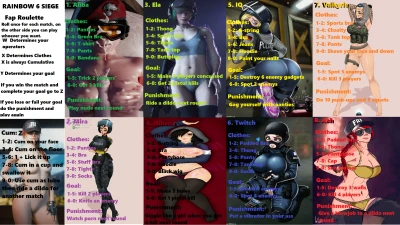 Rainbow 6 Siege cum sluts