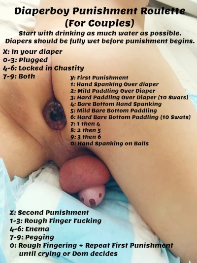 Diaperboy Punishments for Couples