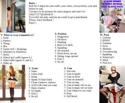 Sissy fap roulette (easy)