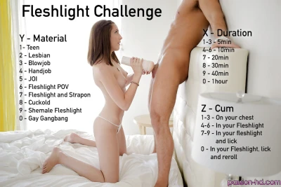 Fleshlight challenge