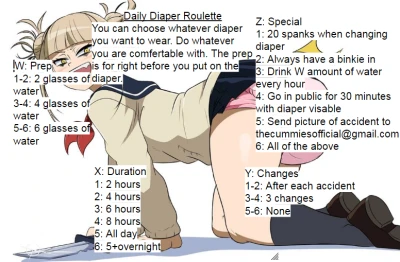 Simple Diaper Roulette