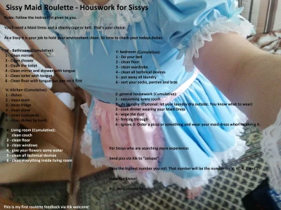 Sissy Maid Houswork