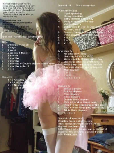 Sissy diaper punishment