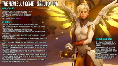 Mercy Overwatch Healslut - Oral Edition