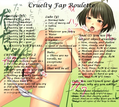 Cruelty Fap Roulette