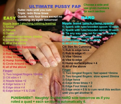 The Ultimate Pussy Fap