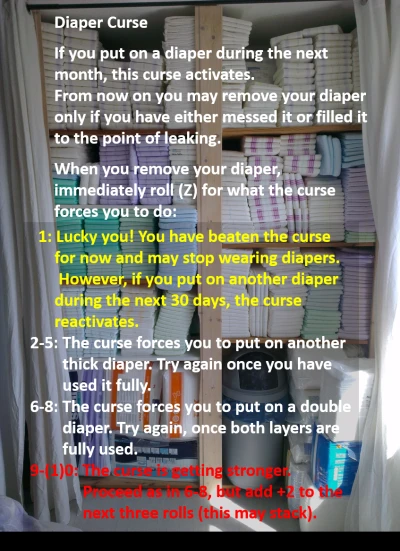 Diaper Curse