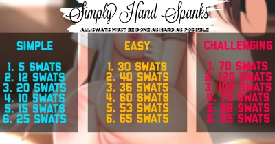 Simply hand spanks 