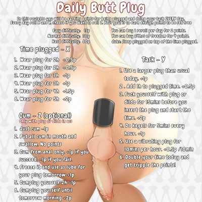 Daily Butt Plug