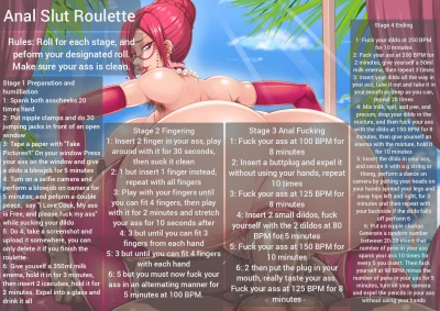 Anal Slut Roulette