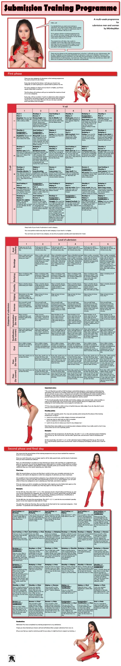 Submission Training Programme