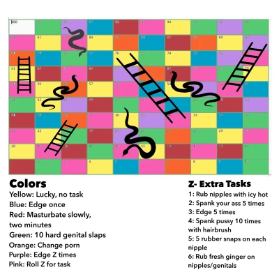 Snakes and Ladders Edging Game