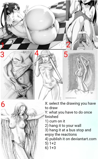 Drawing imitation fap roulette