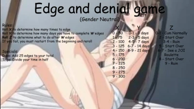 Edge and Denial Game