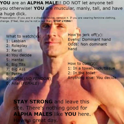 ALPHA MALE roulette