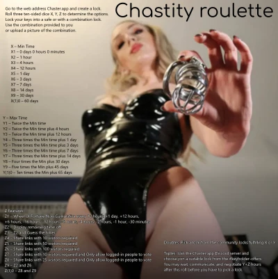 Chastity roulette