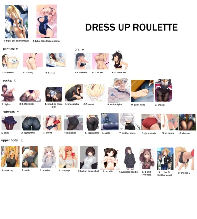 Dress Up Roulette