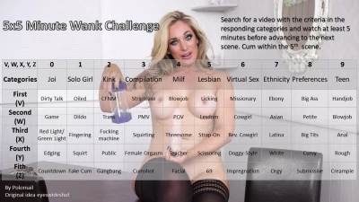 5x5 Minute Wank Challenge