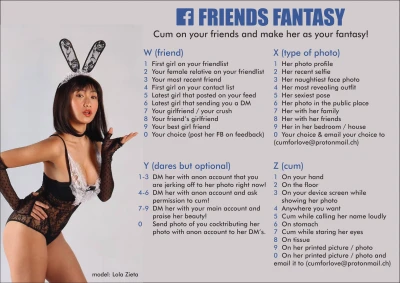 Facebook Friends Fantasy