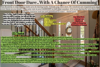 Front Door With a Chance of Cumming 