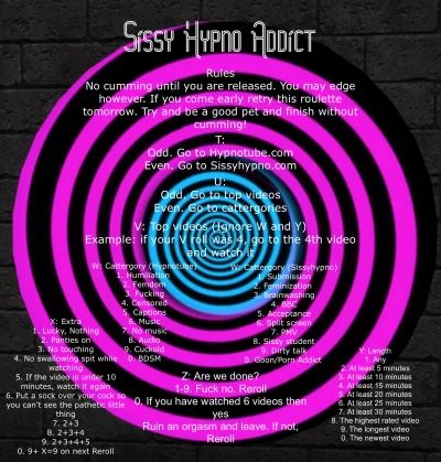 Sissy hypno addict