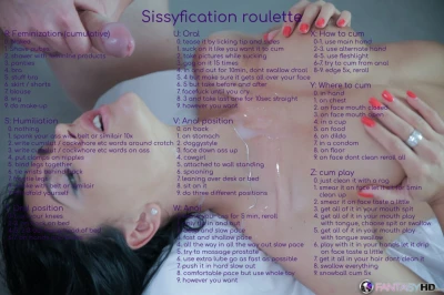 Sissyfication roulette