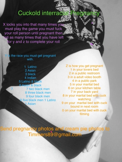 Cuckold interracial pregnancy roulette