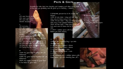 Pain and Gain