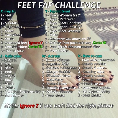 Feet Fap Roulette