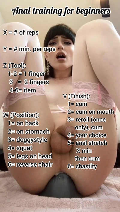 Anal training for beginners 