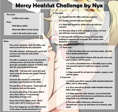 Mercy Healslut challenge by Nyx (ver 2)