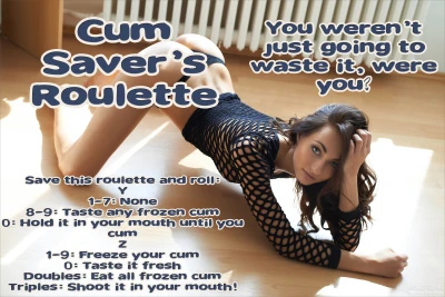 Cum Saver's Roulette