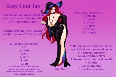 Sissy Cum Tax