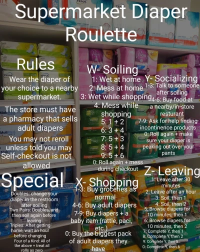 Supermarket Diaper Roulette