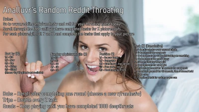 Analluvr's Random Reddit Throating