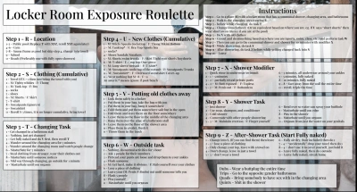 Locker Room Exposure Roulette