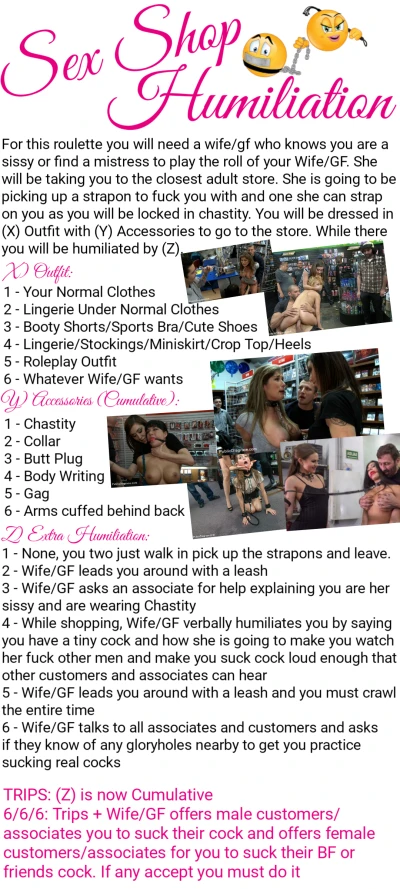 Sex Shop Humiliation