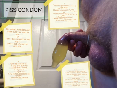 Piss condom 