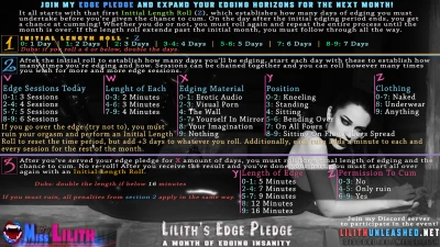 Lilith's Edge Pledge