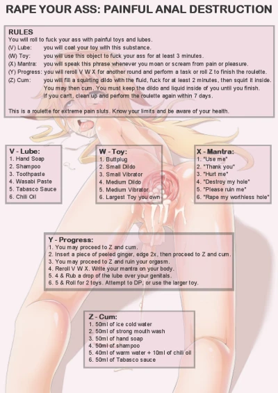 Rape your ass: Painful Anal Destruction