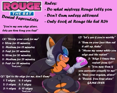 Rouge the bat Denial Faproulette