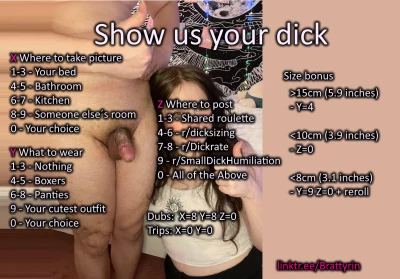 Show us your dick