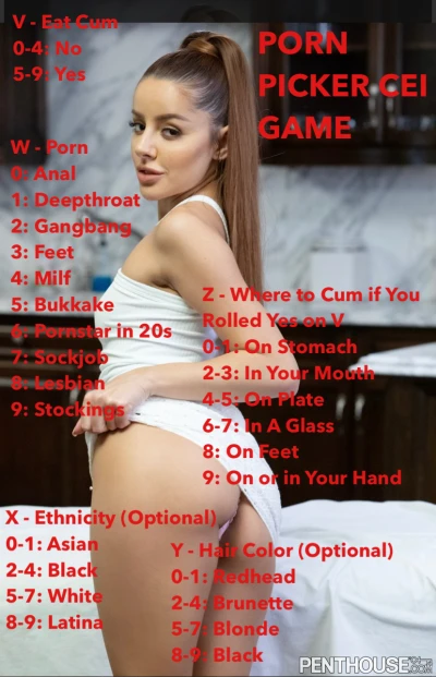 Porn Picker CEI Game