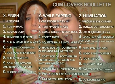 cum lovers Roullette