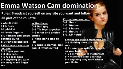 Emma Watson Cam domination