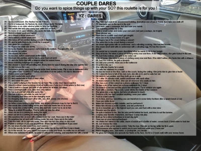 COUPLE DARES