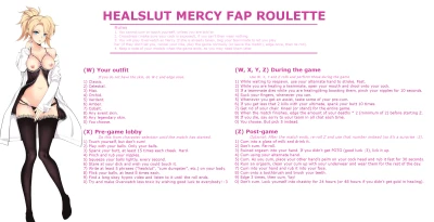 Healslut Mercy Fap Roulette